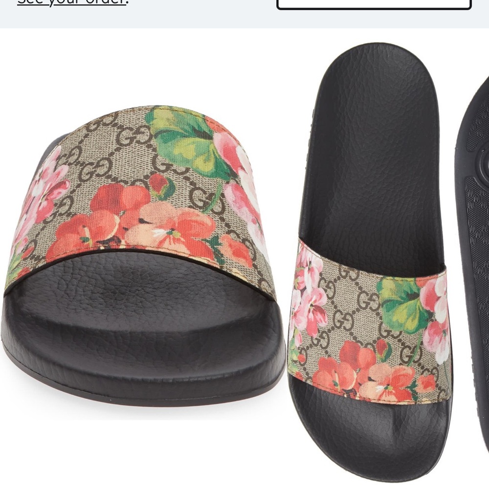 Gucci pursuit slide sandal women multicolor 11US/41EU